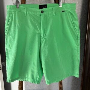 Hurley Men's Flat Front Shorts, size 36